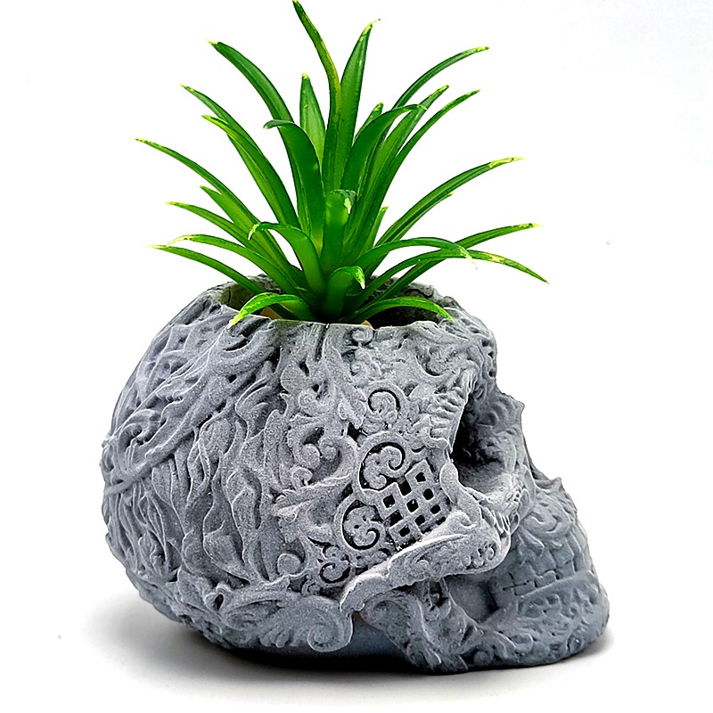 Premium Exquisite Skull Vase S - Florist Supply Vases recension och pris