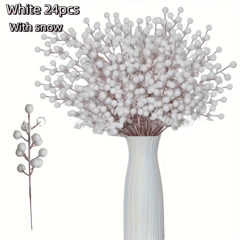 24pcs Artificial Flowers Berry - Florist Supply Bulk recension och pris