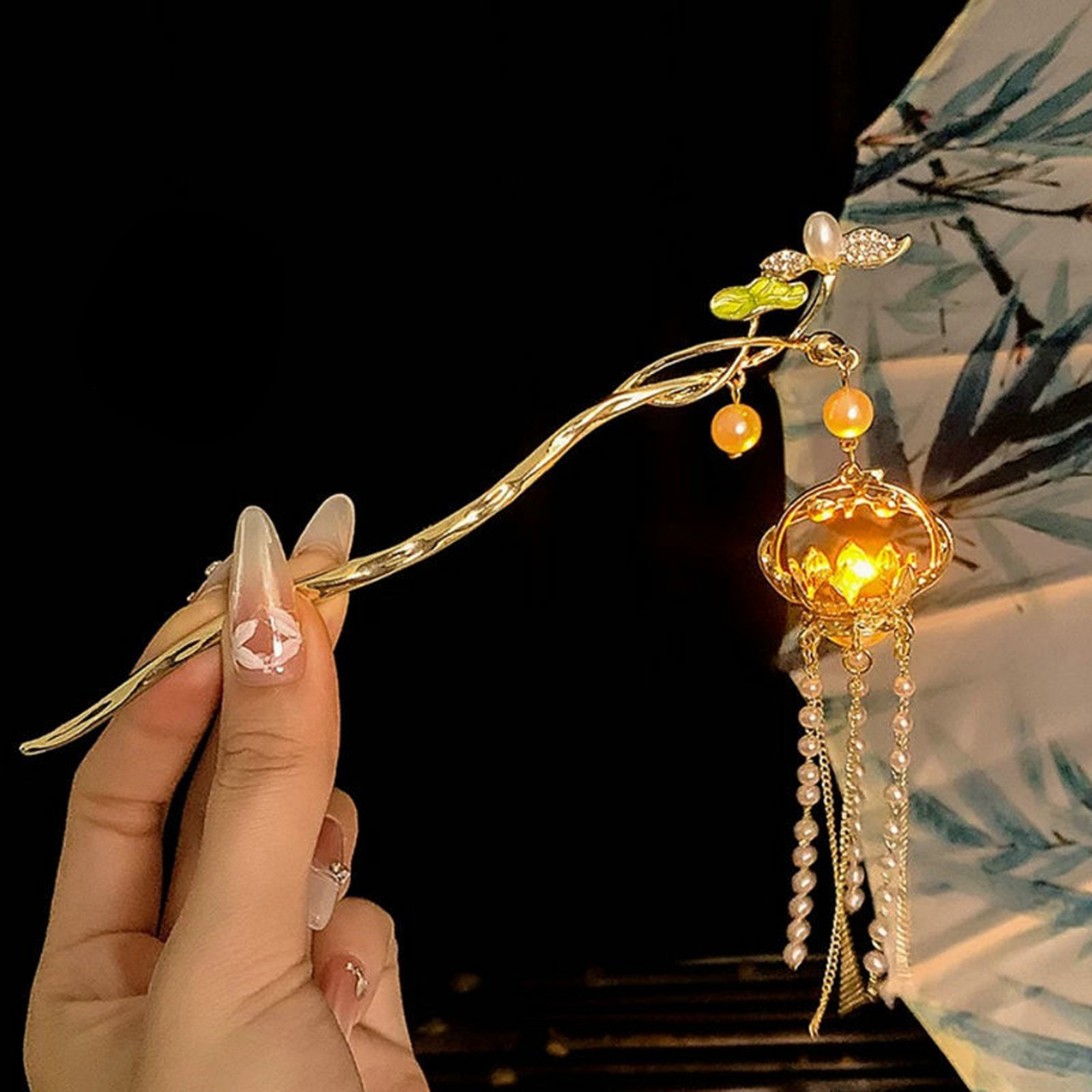 Luminous Flower Hairpin Women  - Supply Florist recension och pris