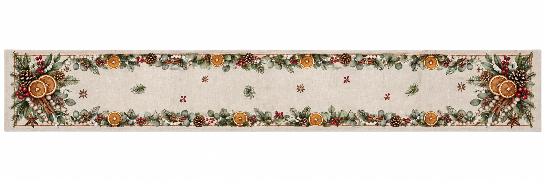 Christmas Dried Orange Table R - Eucalyptus Preserved recension och pris